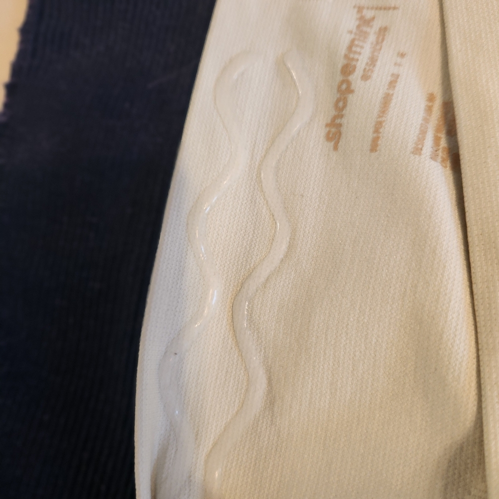 Shapermint Short, Essentials High Wasted Shaper Short Size Small Color Off White - Picture 7 of 7